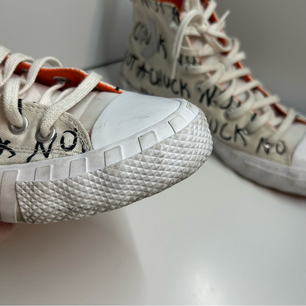 Converse Men's UNT1TL3D White "Not a Chuck" Hightops in‎ Size 8.5 - Picture 9 of 15